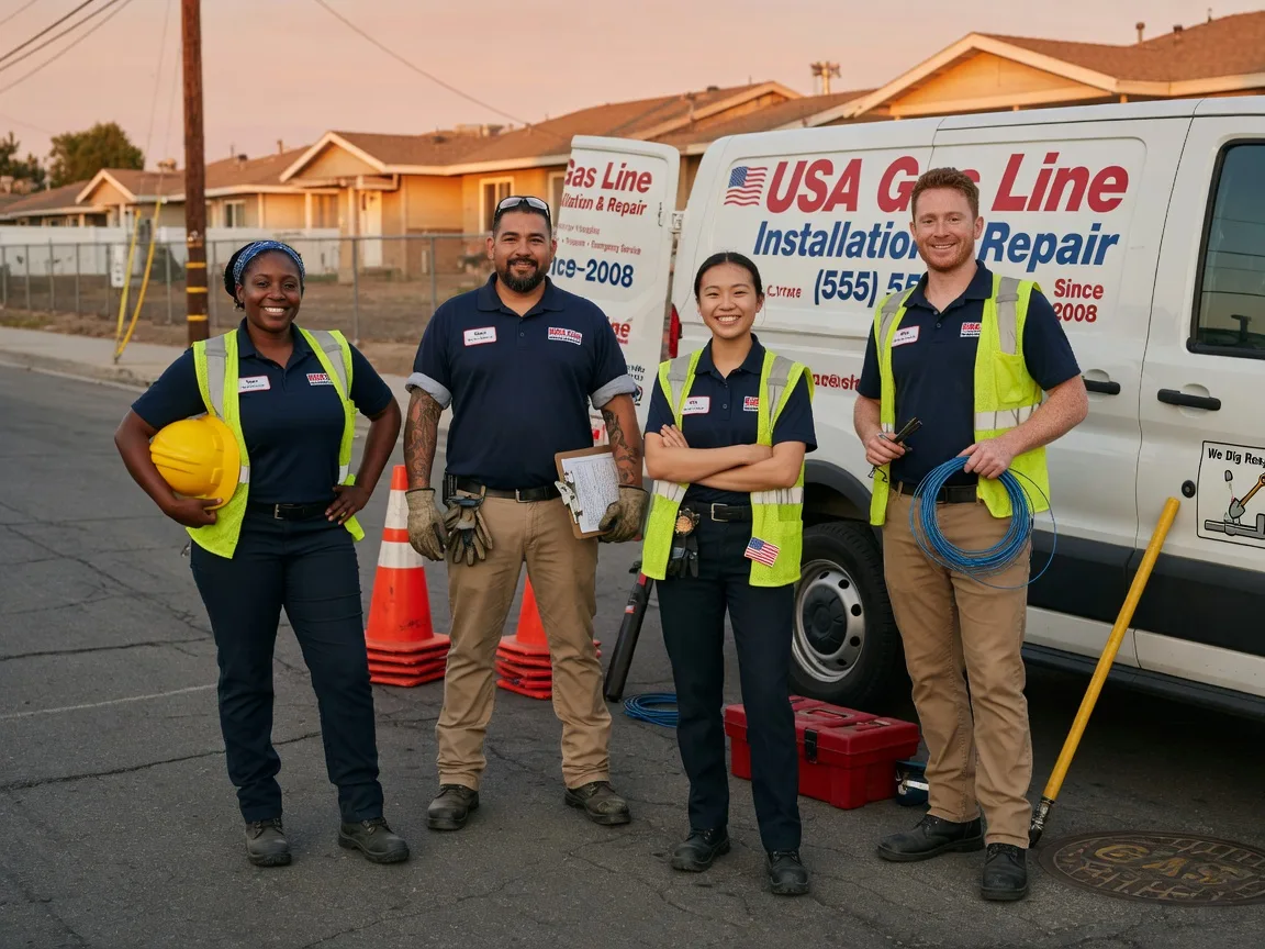 Gas Line Installation company in Blenheim, SC